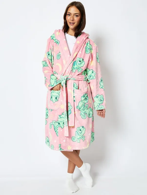 Disney Pascal Print Dressing Gown in Pink sold by Skinnydip London