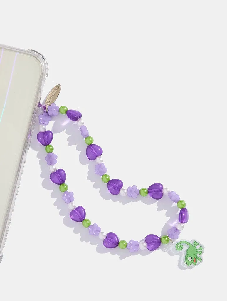 Disney Pascal Lilac Beaded Phone Strap sold by Skinnydip London product image thumbnail 2
