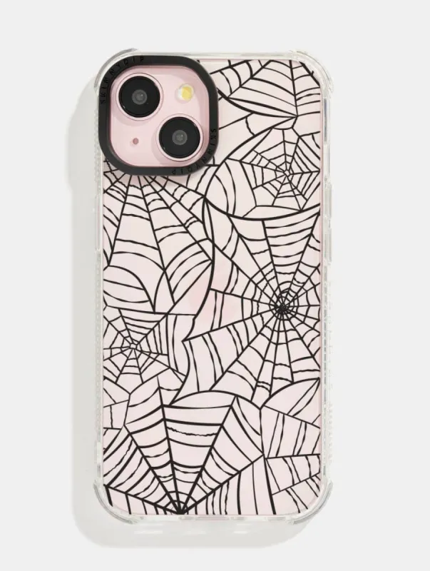 Cobweb Shock iPhone Case sold by Skinnydip London