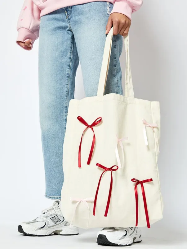 Bow Tote Bag sold by Skinnydip London