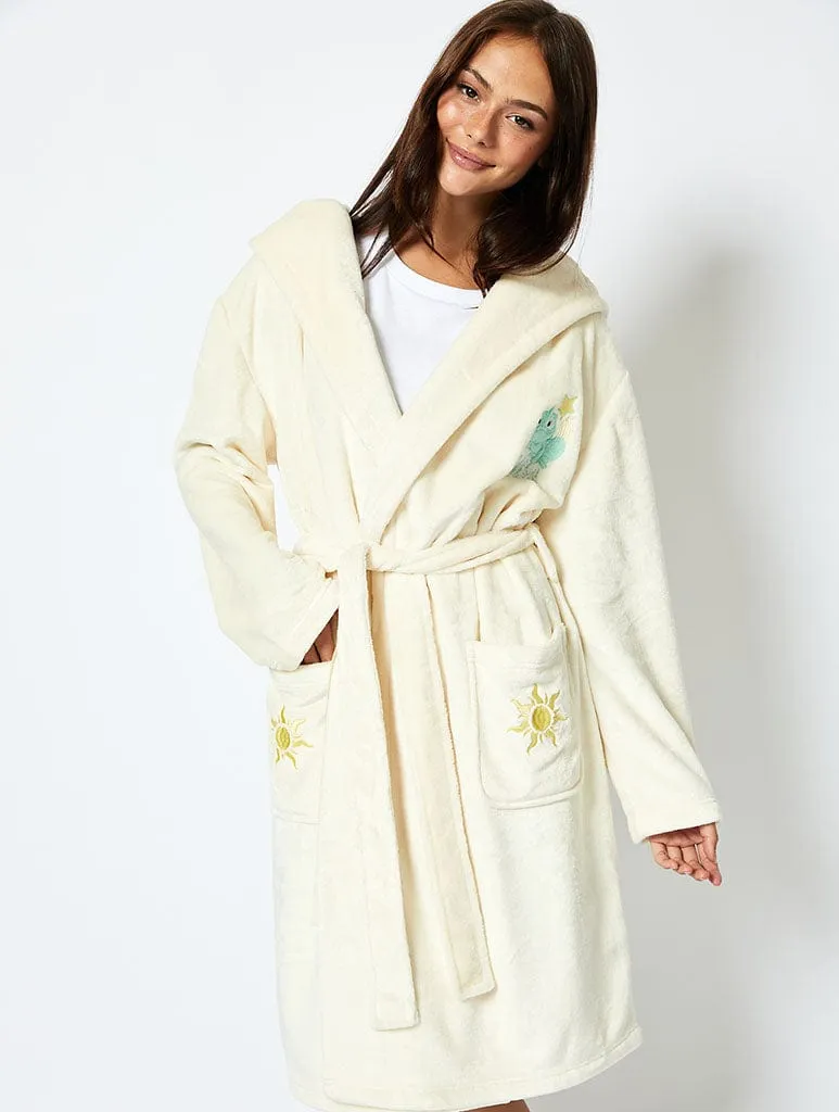 Disney Pascal Dressing Gown in Cream sold by Skinnydip London product image thumbnail 2