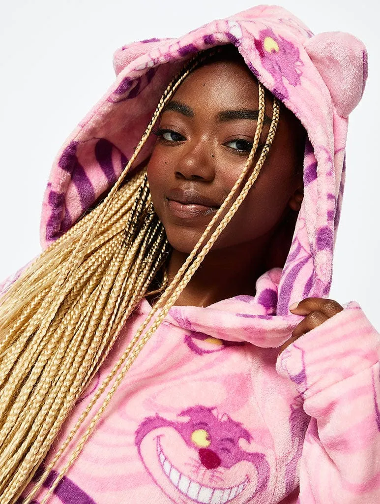 Disney Cheshire Cat Blanket Hoodie in Pink sold by Skinnydip London product image thumbnail 2