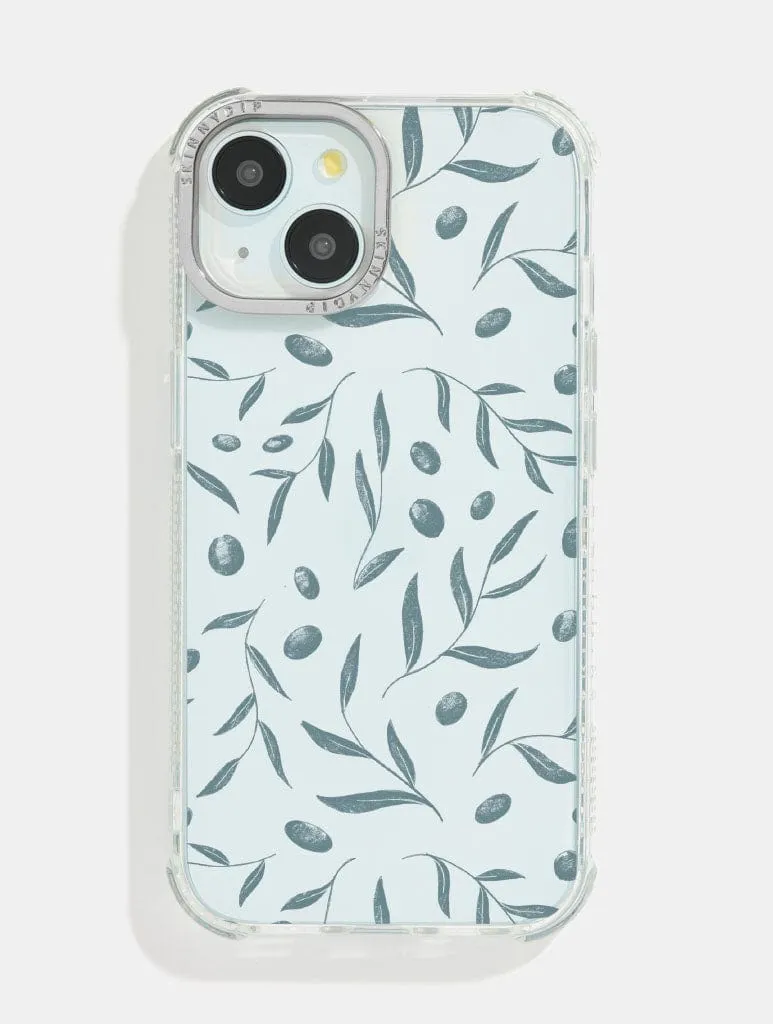 Imogen Joyce x Skinnydip Olive Branch Shock iPhone Case sold by Skinnydip London