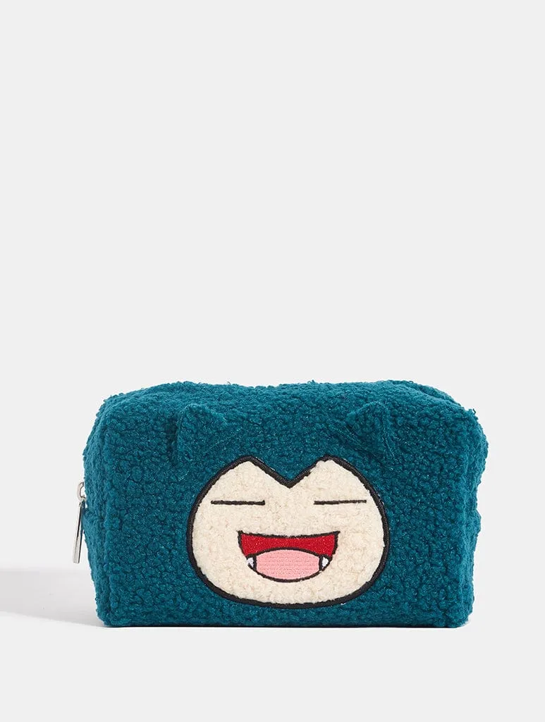 Pokémon Snorlax Embroidered Makeup Bag sold by Skinnydip London