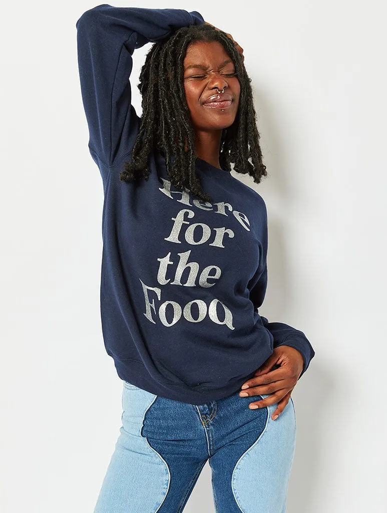 Here for the Food Christmas Sweatshirt sold by Skinnydip London product image thumbnail 2