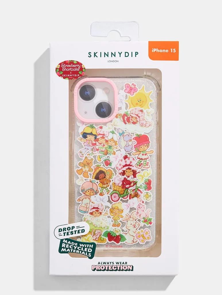 Strawberry Shortcake x Skinnydip Coquette Sticker Case sold by Skinnydip London product image thumbnail 5
