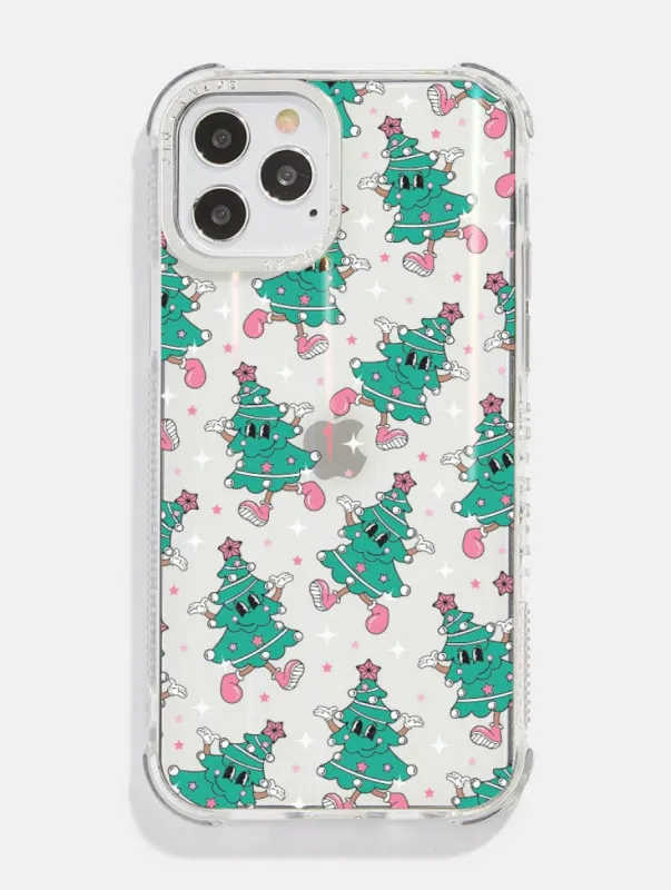 Tree Mascot Repeat Shock iPhone Case sold by Skinnydip London