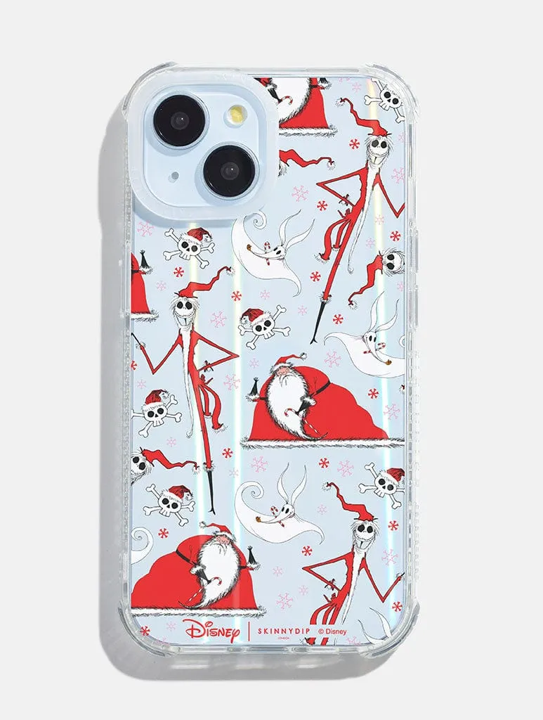 Disney Festive Nightmare Before Christmas Shock iPhone Case sold by Skinnydip London