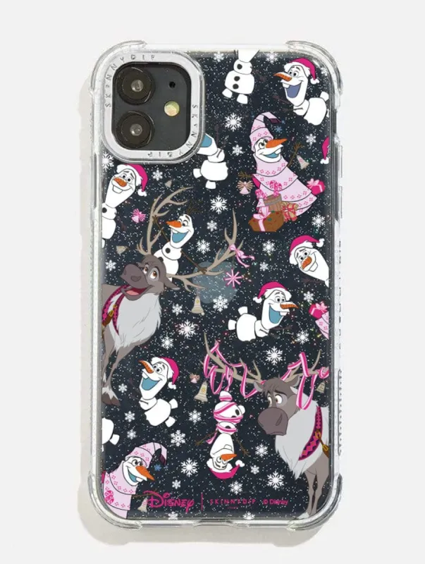 Disney Christmas Olaf & Sven Shock iPhone Case sold by Skinnydip London