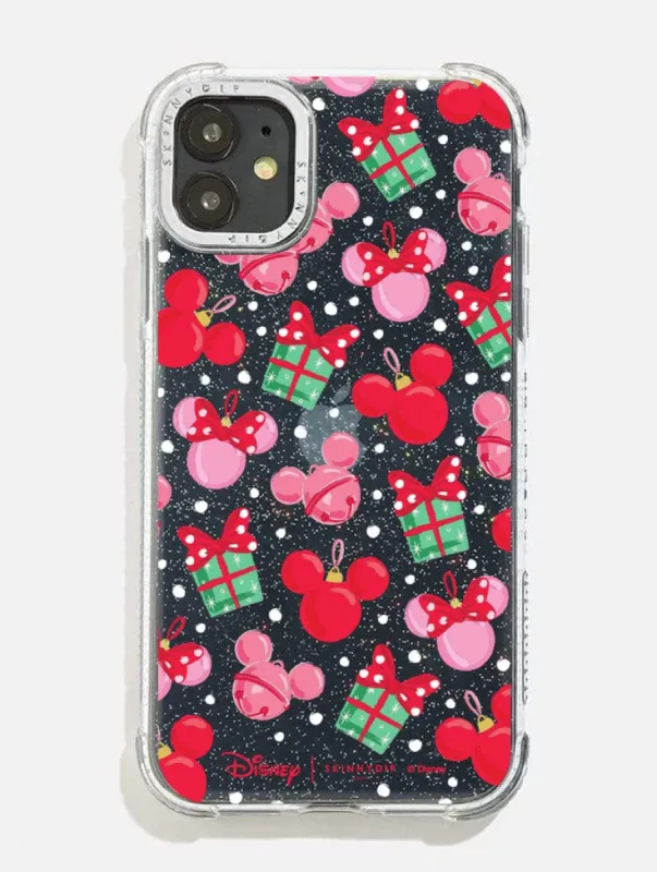 Disney Christmas Mickey Baubles Shock iPhone Case sold by Skinnydip London