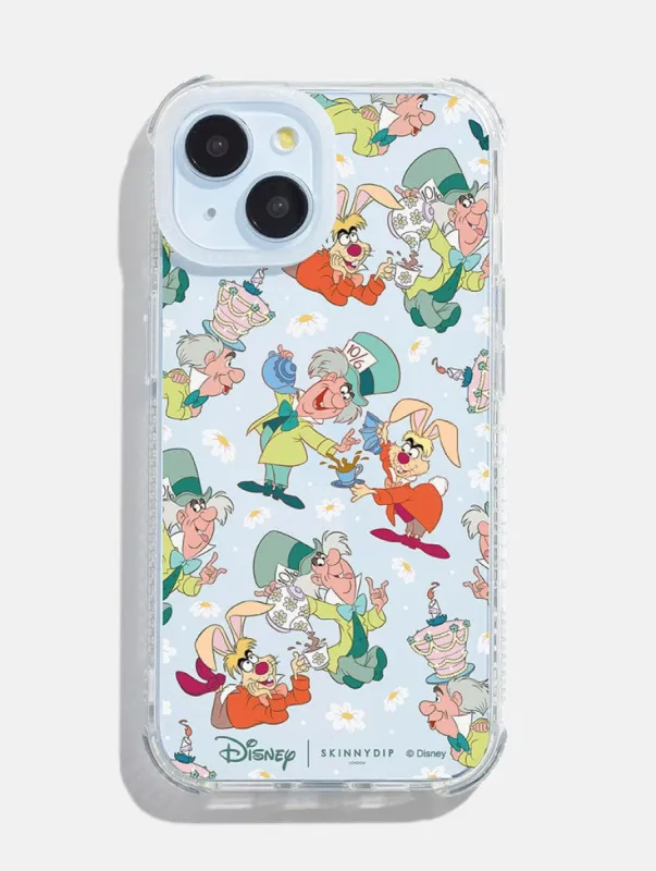 Disney Mad Hatter Repeat Shock iPhone Case sold by Skinnydip London