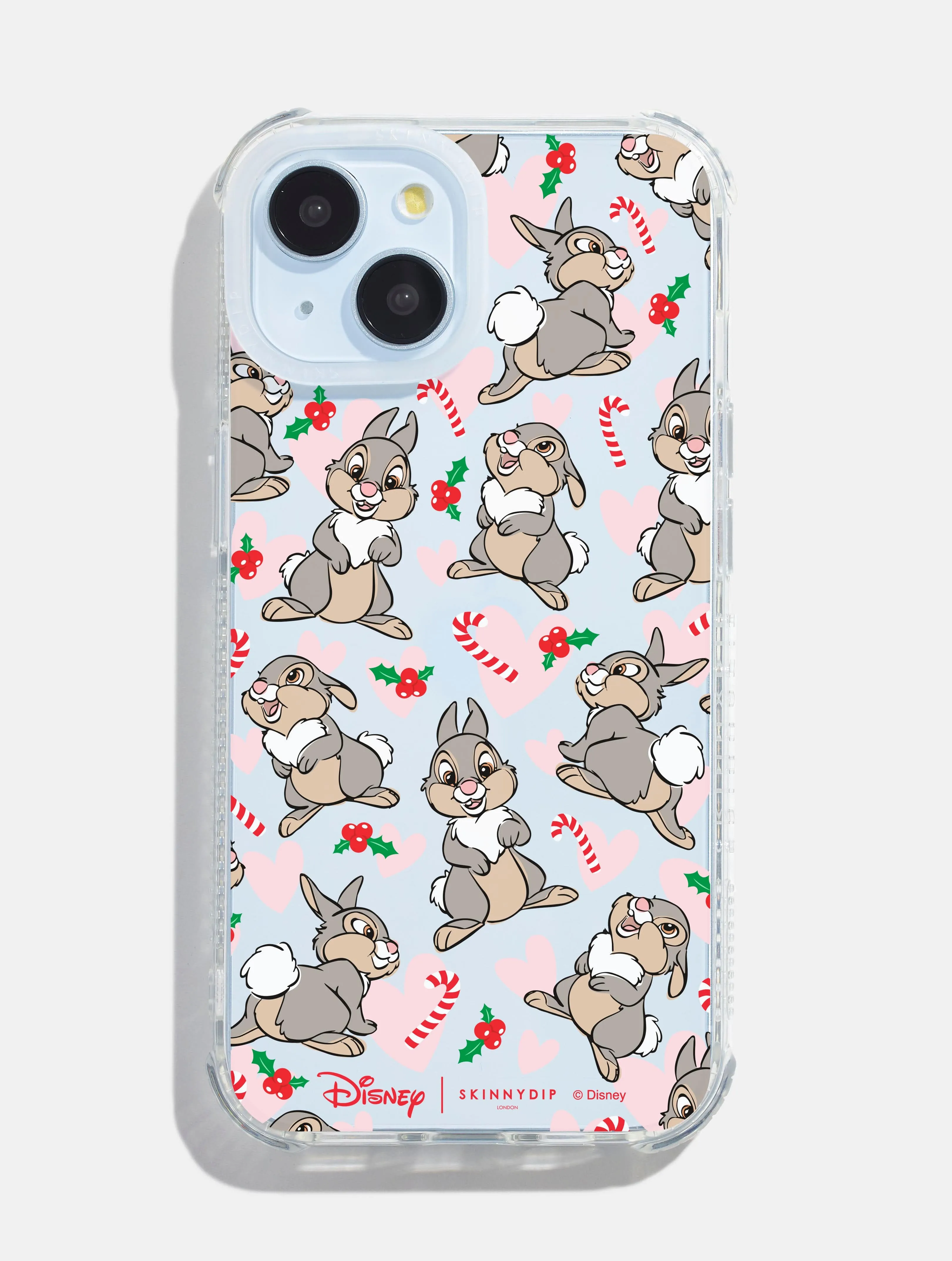 Disney Christmas Thumper Shock iPhone Case sold by Skinnydip London