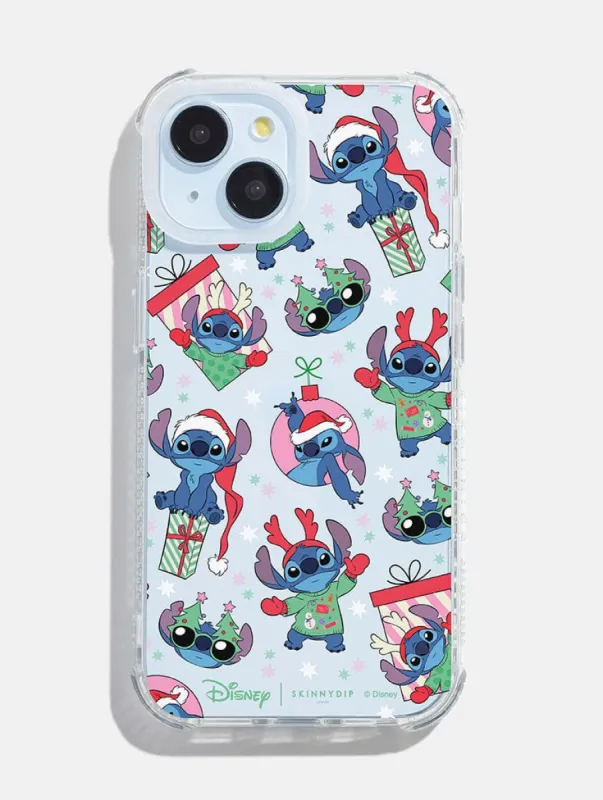 Disney Christmas Stitch Shock iPhone Case sold by Skinnydip London