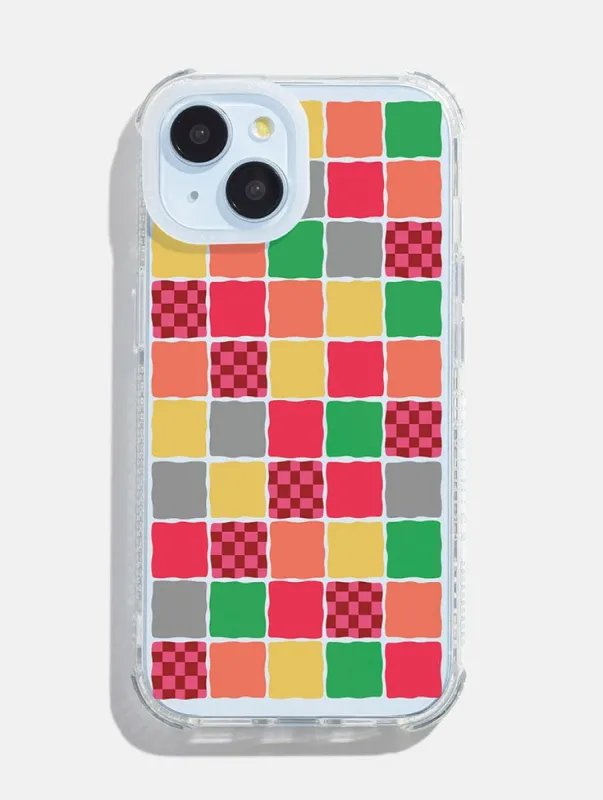 Cardigan Print Shock iPhone Case made by Skinnydip London