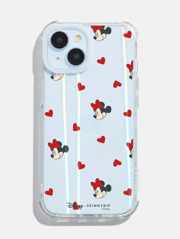 Disney Minnie Heart Shock iPhone Case sold by Skinnydip London