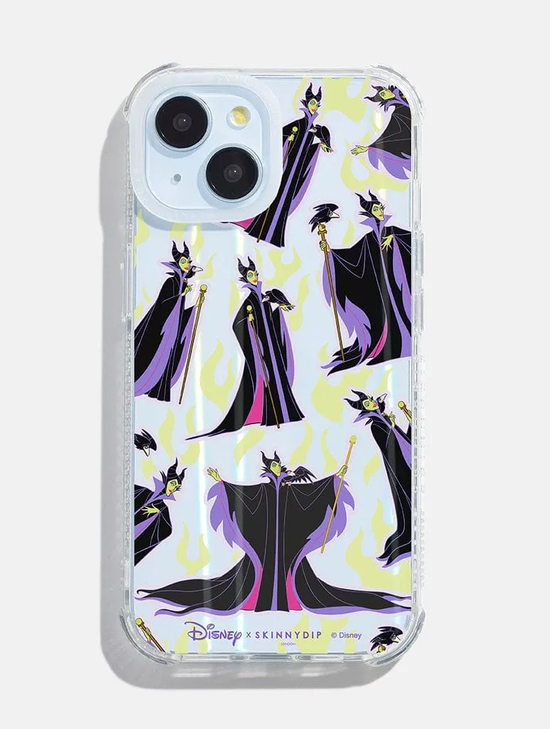 Disney Maleficent Flame Shock iPhone Case sold by Skinnydip London