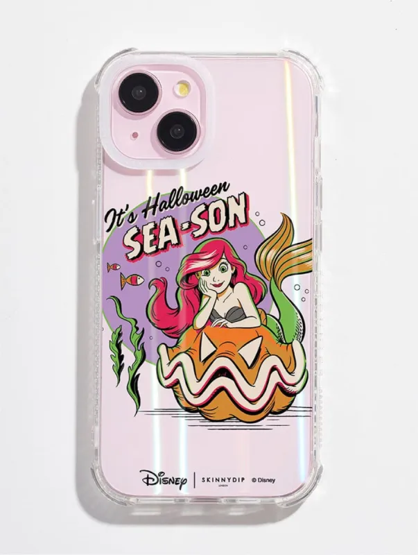 Disney Ariel Halloween Sea-son Shock iPhone Case sold by Skinnydip London
