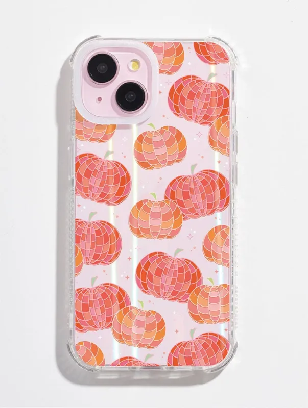 Disco Pumpkins Shock iPhone Case sold by Skinnydip London