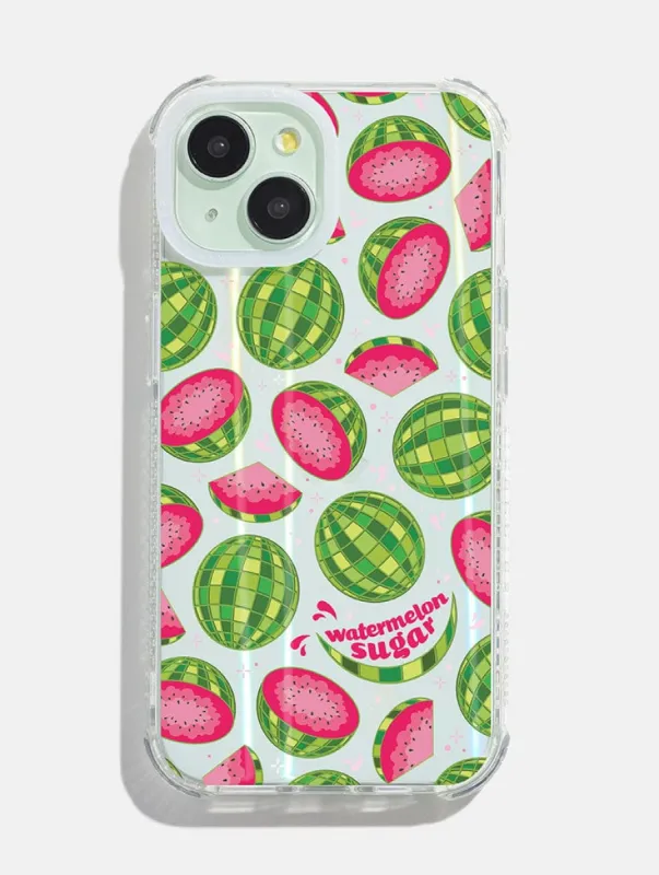 Disco Watermelon Sugar Shock iPhone Case sold by Skinnydip London