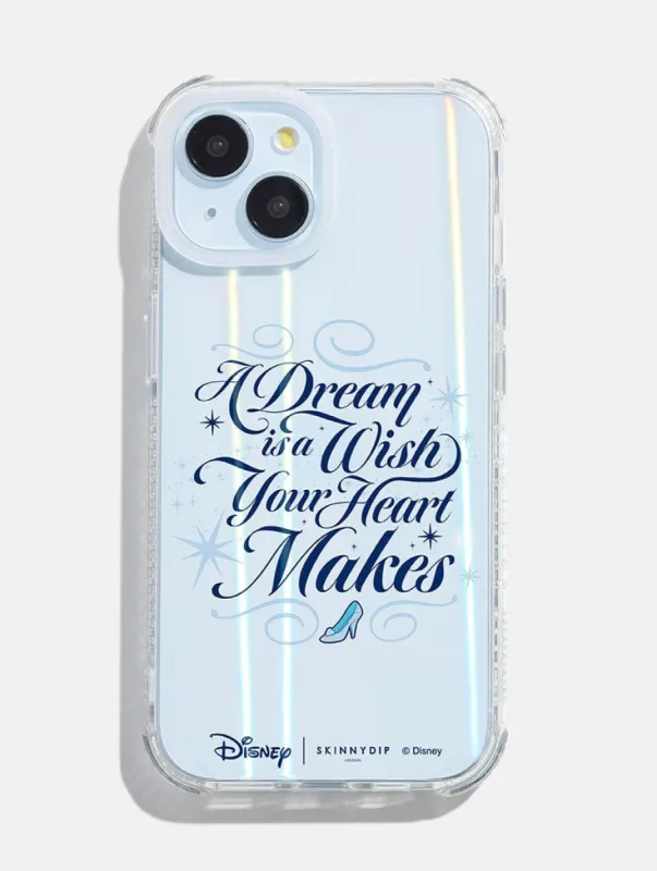 Disney A Dream Is A Wish Your Heart Makes Shock iPhone Case sold by Skinnydip London