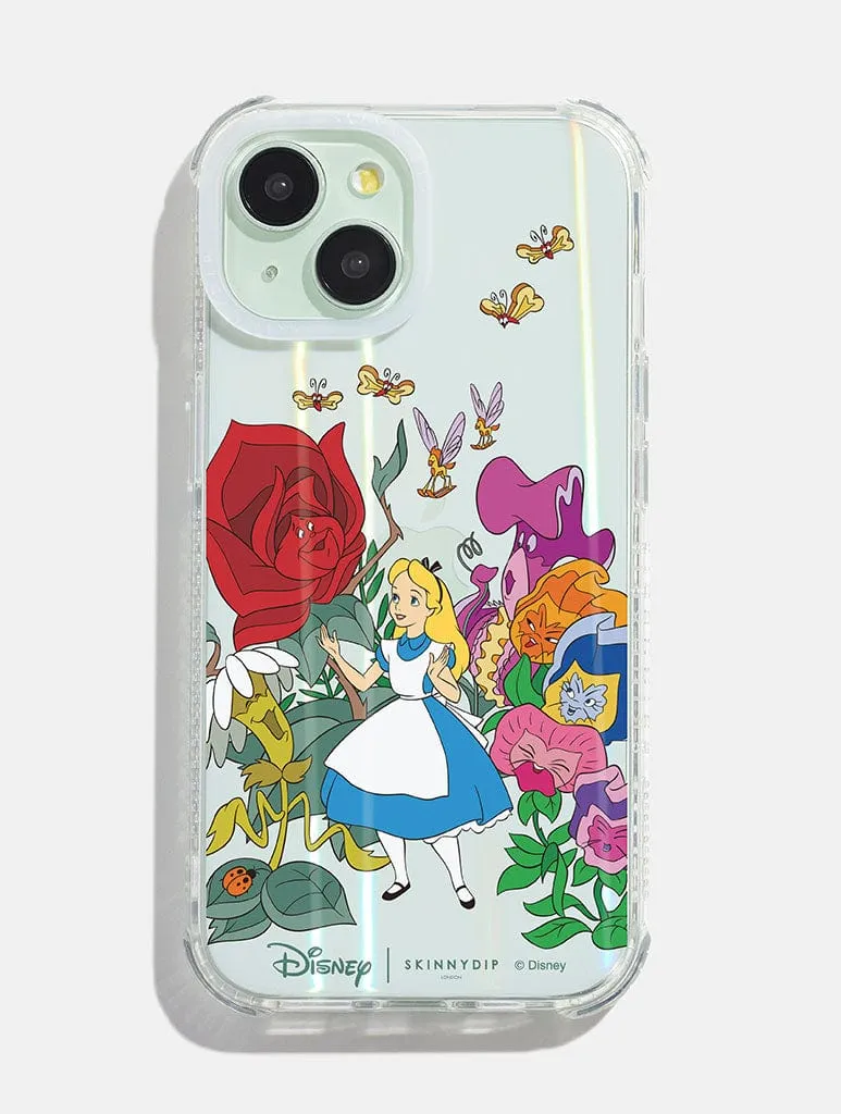 Disney Alice In The Wild Shock iPhone Case sold by Skinnydip London