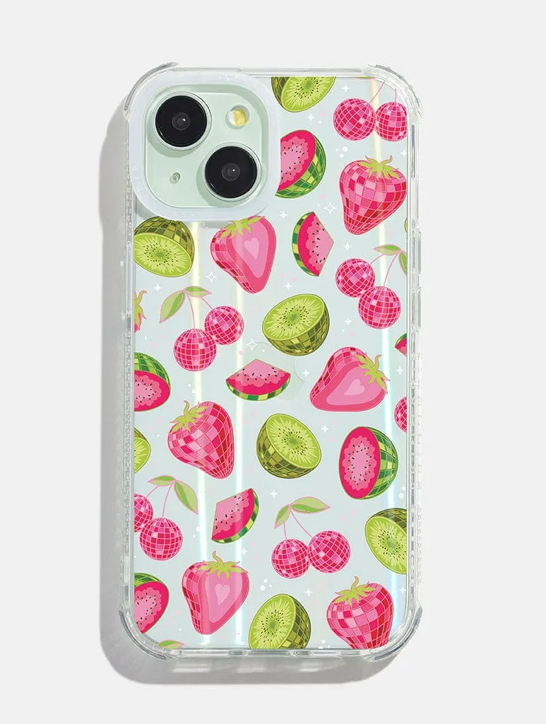 Disco Fruitman Shock iPhone Case sold by Skinnydip London