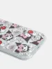 Kuromi x Skinnydip Teddy Bow Case sold by Skinnydip London