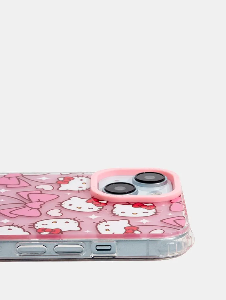 Hello Kitty x Skinnydip Pink Bow Case sold by Skinnydip London product image thumbnail 3