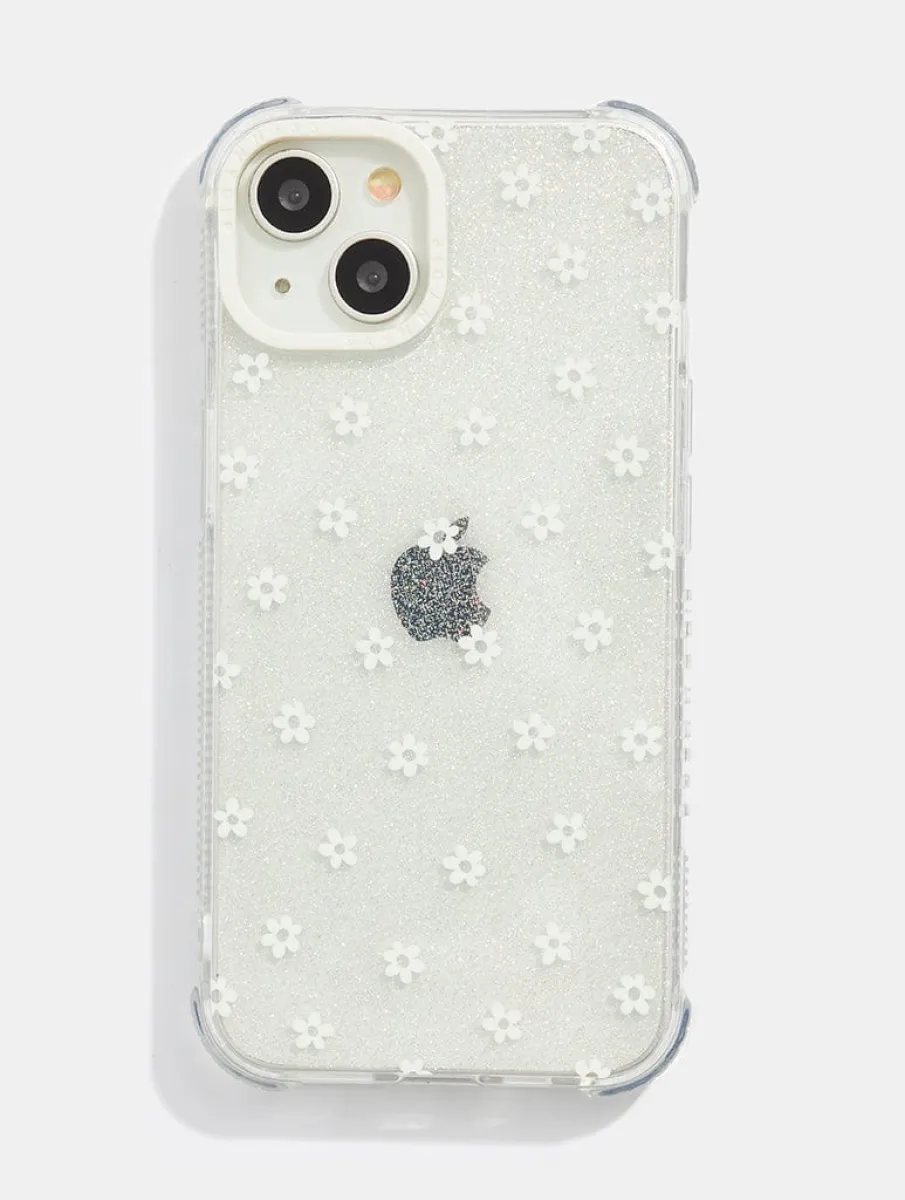 Ecru Ditsy Flower Case sold by Skinnydip London