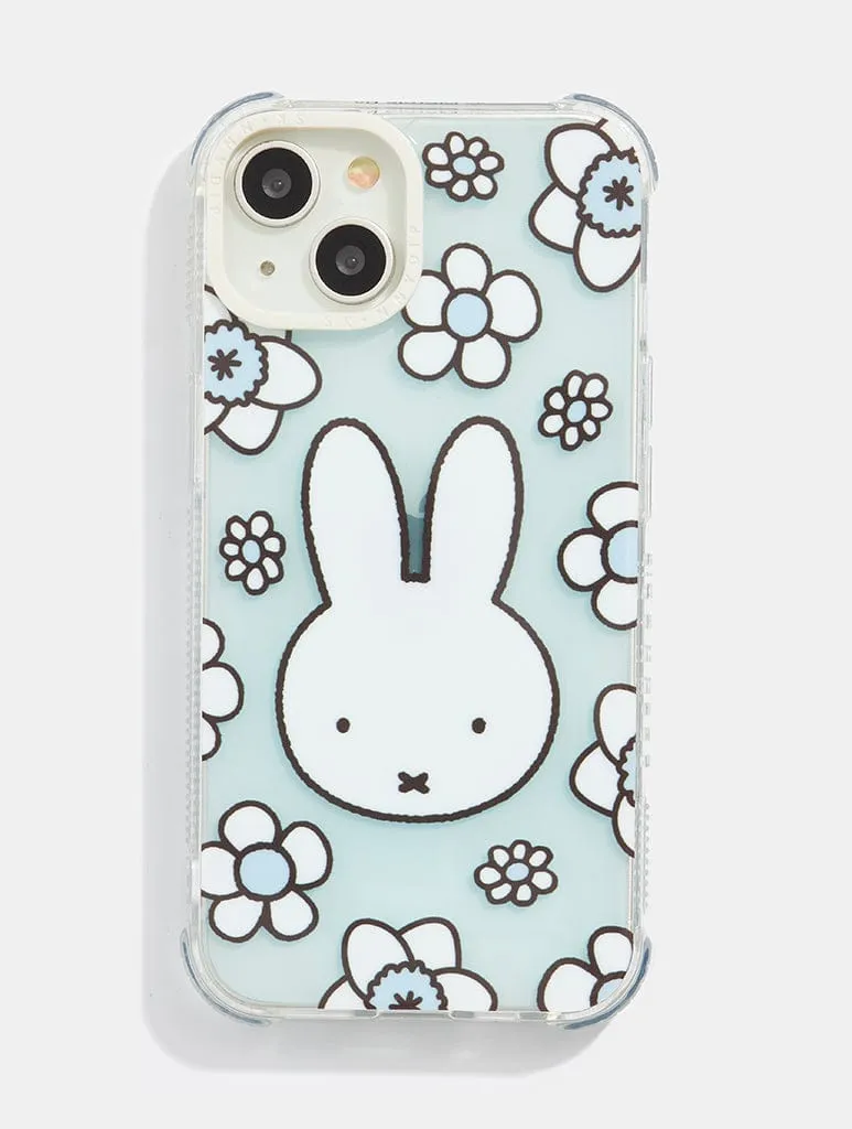 Miffy x Skinnydip Tinted Floral Case sold by Skinnydip London