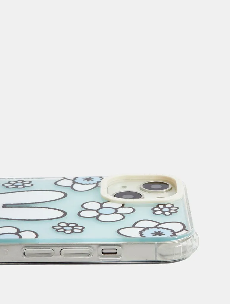 Miffy x Skinnydip Tinted Floral Case sold by Skinnydip London product image thumbnail 4