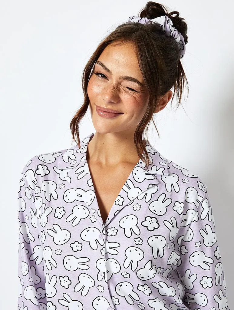 Miffy x Skinnydip Pyjama Set in Lilac sold by Skinnydip London product image thumbnail 3