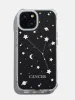 Cancer Celestial Zodiac Glitter Shock iPhone Case sold by Skinnydip London