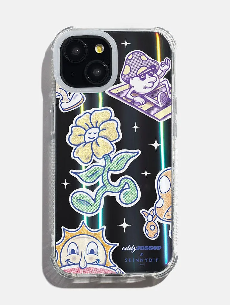 Eddy Jessop x Skinnydip Mixed Character Holo Shock iPhone Case sold by Skinnydip London