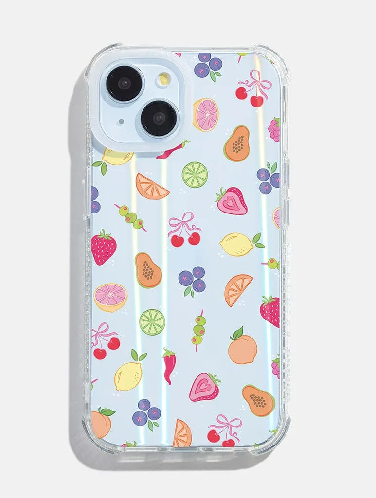 Ditsy Fruits Shock iPhone Case sold by Skinnydip London