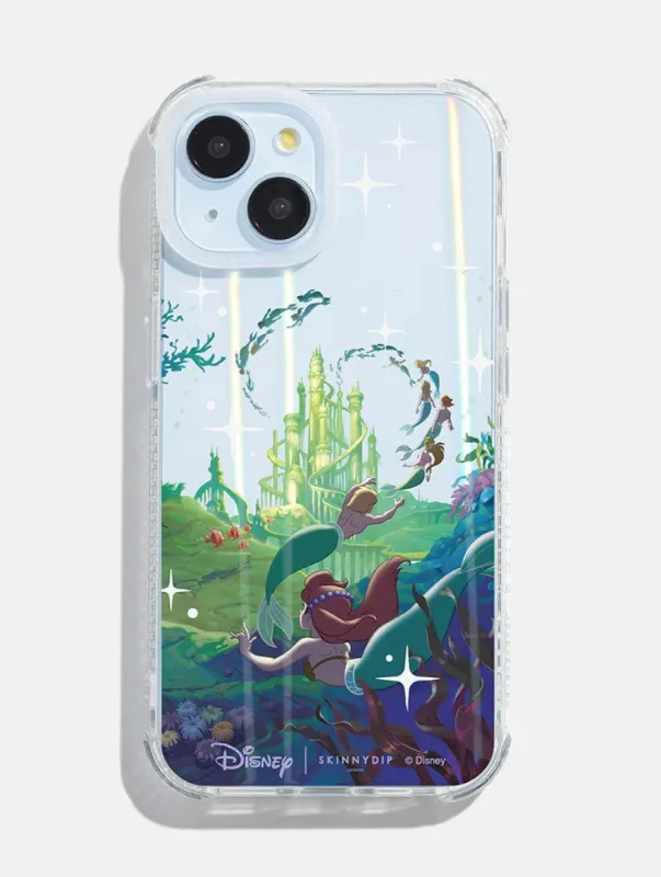 Disney Triton's Castle Shock iPhone Case sold by Skinnydip London