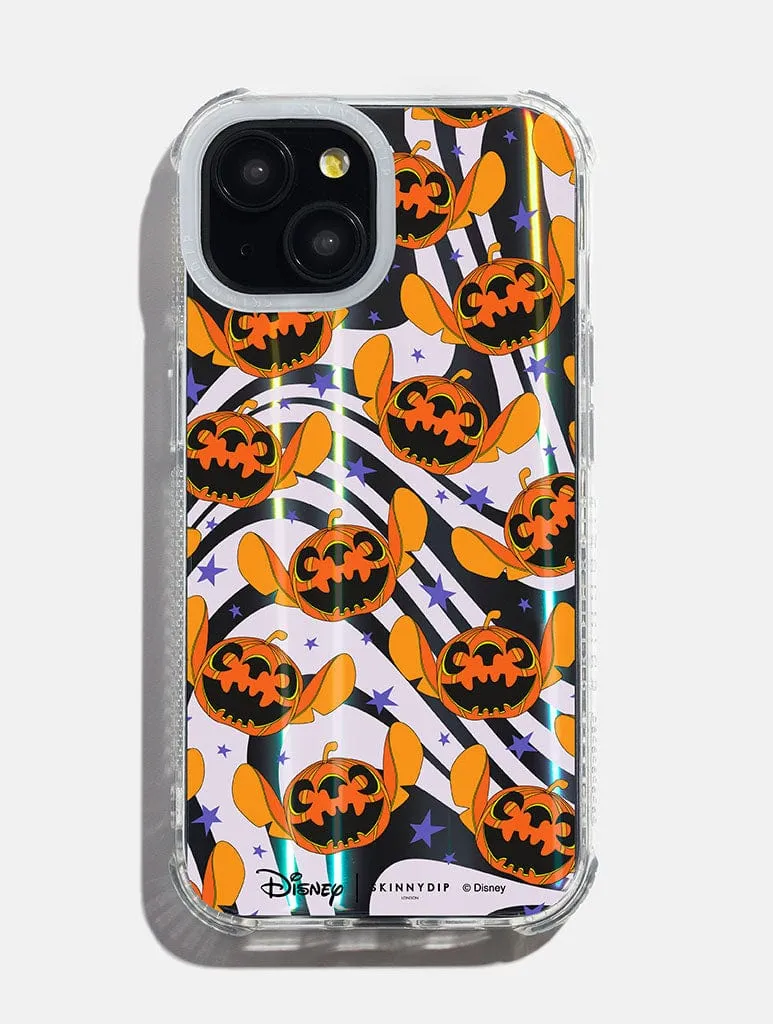 Disney Stitch Pumpkin Shock iPhone Case sold by Skinnydip London