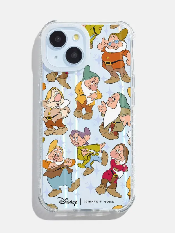 Disney Snow White 7 Dwarfs Shock iPhone Case sold by Skinnydip London