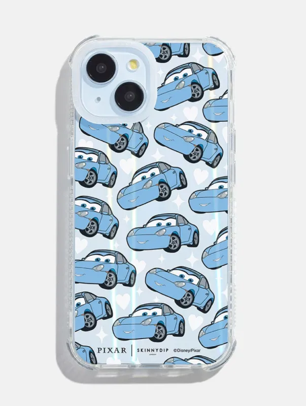 Disney Pixar Cars Sally Shock iPhone Case sold by Skinnydip London