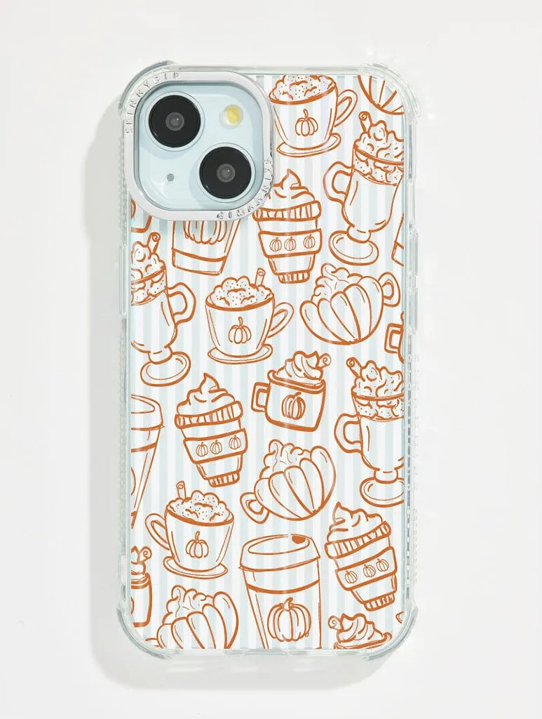 Pumpkin Spice Shock iPhone Case sold by Skinnydip London