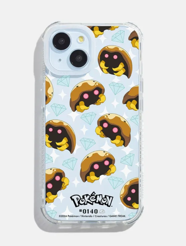 Pokemon #0140 Kabuto Shock iPhone Case sold by Skinnydip London