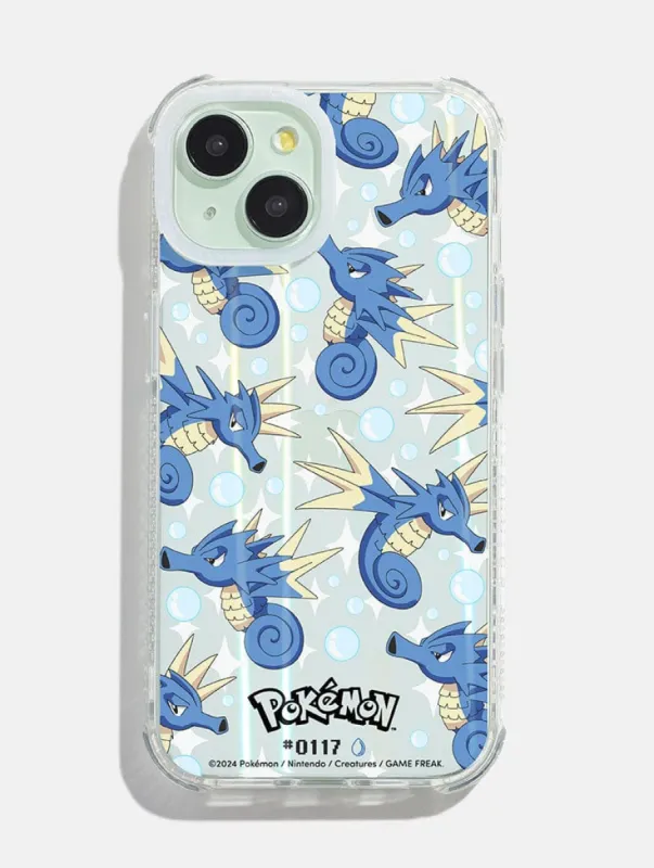 Pokemon #0117 Seadra Shock iPhone Case sold by Skinnydip London