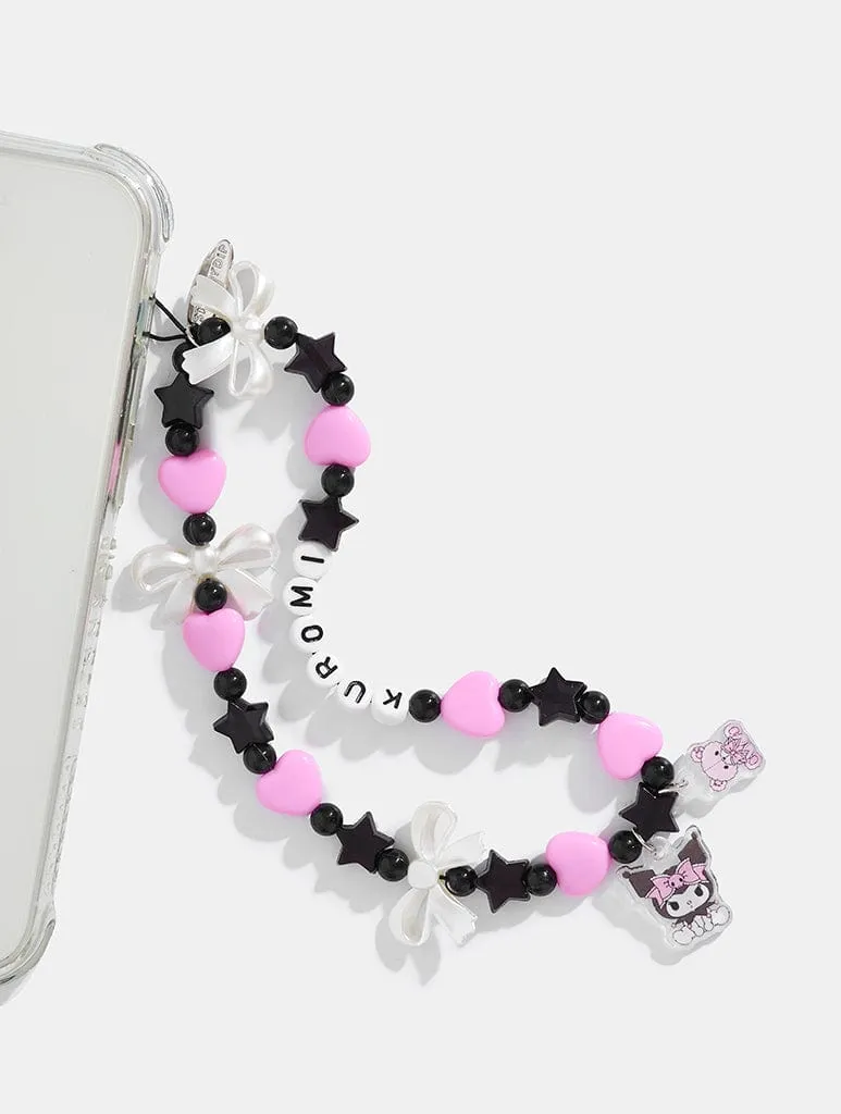 Hello Kitty x Skinndyip Kuromi Bow Beaded Strap sold by Skinnydip London product image thumbnail 2