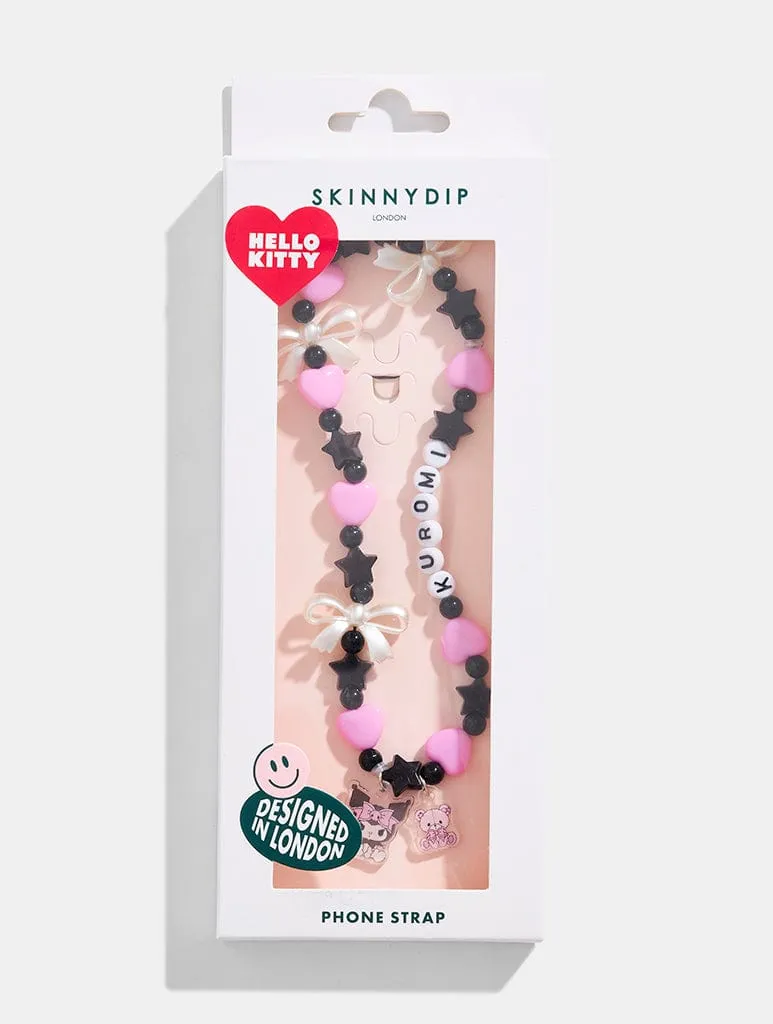 Hello Kitty x Skinndyip Kuromi Bow Beaded Strap sold by Skinnydip London product image thumbnail 4