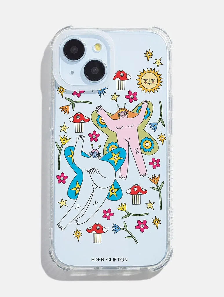 Eden Clifton x Skinnydip Flower Fairies Shock iPhone Case sold by Skinnydip London