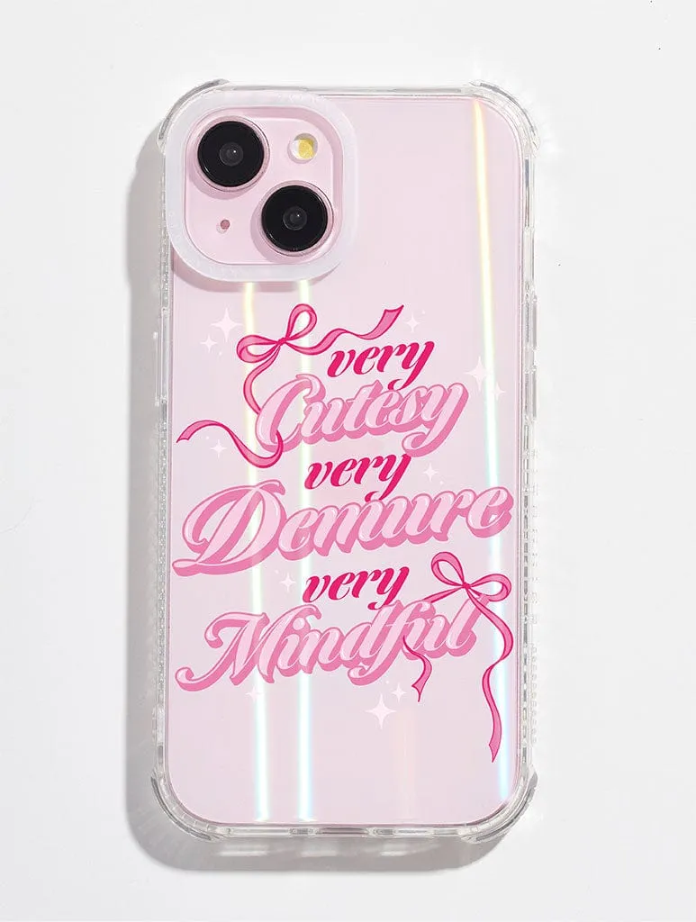 Very Demure Shock iPhone Case sold by Skinnydip London