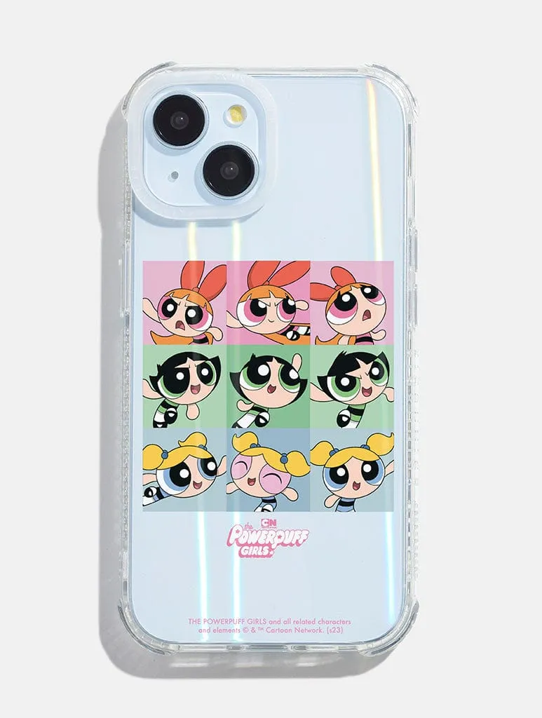 The PowerPuff Girls x Skinnydip Grid Poster Shock iPhone Case sold by Skinnydip London
