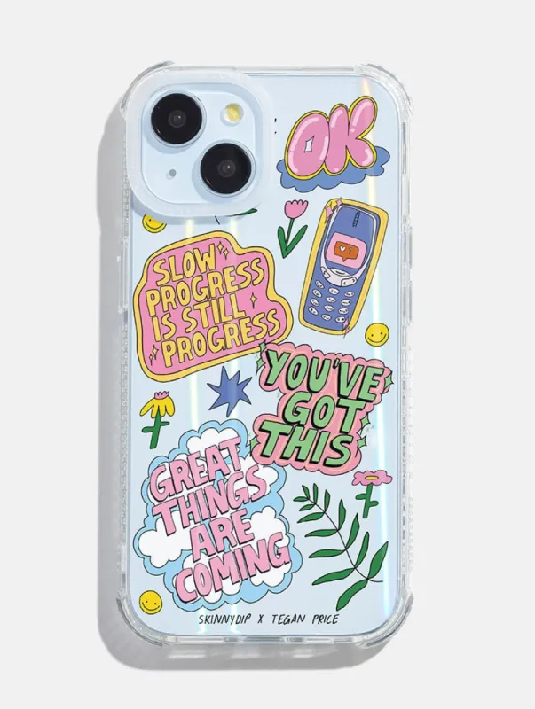 Tegan Price x Skinnydip Affirmation Shock iPhone Case sold by Skinnydip London