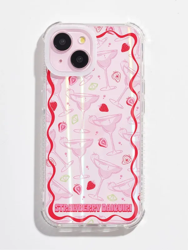 Strawberry Daiquiri Shock iPhone Case sold by Skinnydip London