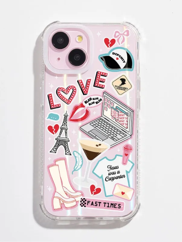 Sabrina Sticker Shock iPhone Case sold by Skinnydip London